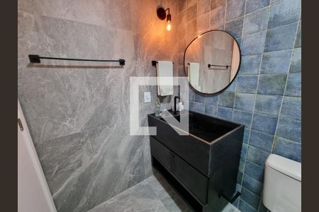 Banheiro de kitnet/studio à venda com 1 quarto, 32m² em Vila Mariana, São Paulo