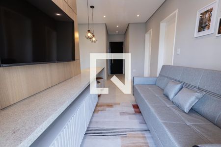 Sala de apartamento à venda com 1 quarto, 38m² em Vila Regente Feijó, São Paulo