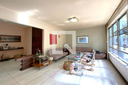 Sala de apartamento à venda com 4 quartos, 296m² em Santo Antônio, Belo Horizonte
