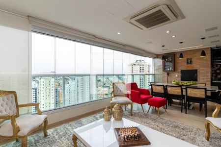 Varanda Gourmet de apartamento à venda com 3 quartos, 140m² em Santana, São Paulo