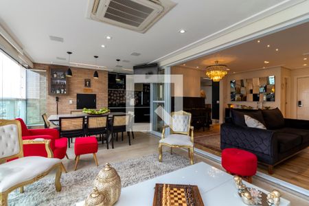 Varanda Gourmet de apartamento à venda com 3 quartos, 140m² em Santana, São Paulo