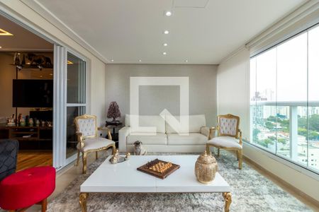 Varanda Gourmet de apartamento à venda com 3 quartos, 140m² em Santana, São Paulo