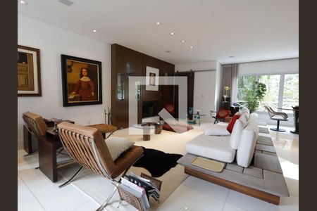 Sala de casa de condomínio à venda com 4 quartos, 420m² em Jardim Leonor, São Paulo