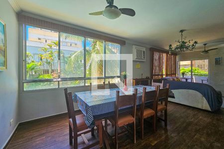 Sala de apartamento para alugar com 3 quartos, 126m² em Parque Enseada, Guarujá