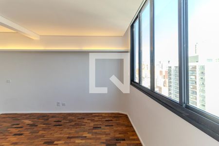 Sala/Cozinha de apartamento para alugar com 1 quarto, 46m² em República, São Paulo