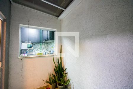 Área de serviço de apartamento à venda com 2 quartos, 57m² em Vila Pires, Santo André