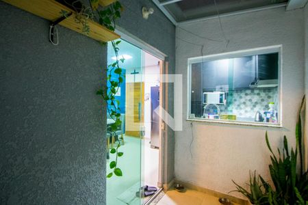 Área de serviço de apartamento à venda com 2 quartos, 57m² em Vila Pires, Santo André