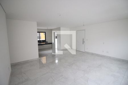 Sala de apartamento à venda com 3 quartos, 95m² em Jardim Riacho das Pedras, Contagem