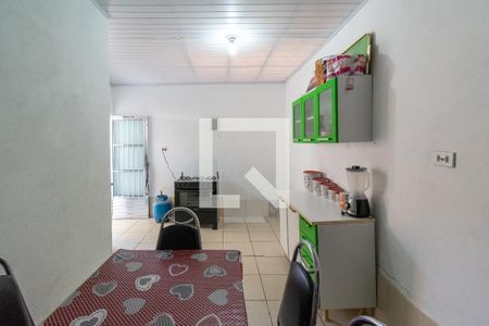Sala/Cozinha de casa para alugar com 1 quarto, 40m² em Vila do Encontro, São Paulo