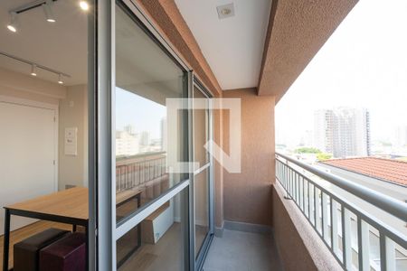 Varanda da Sala de apartamento para alugar com 1 quarto, 35m² em Vila da Saúde, São Paulo