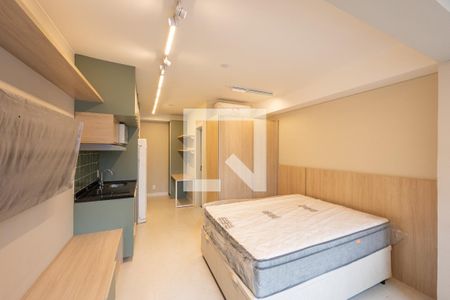 Sala/Quarto de apartamento para alugar com 1 quarto, 29m² em Vila Clementino, São Paulo