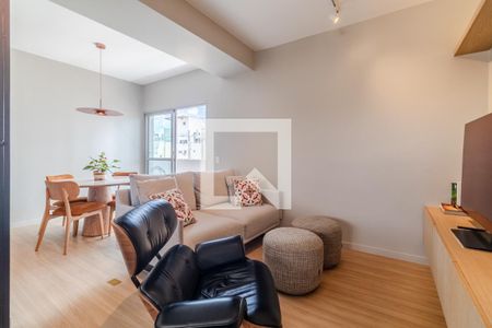 Sala de apartamento à venda com 2 quartos, 63m² em Pinheiros, São Paulo