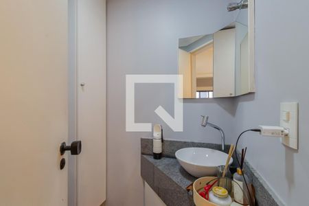 Lavabo de apartamento à venda com 1 quarto, 52m² em Moema, São Paulo