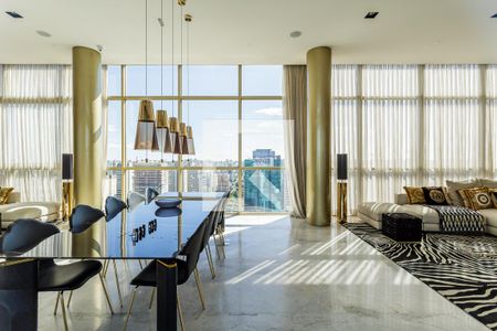 Área comum - Salão de festas de kitnet/studio para alugar com 1 quarto, 30m² em Indianópolis, São Paulo