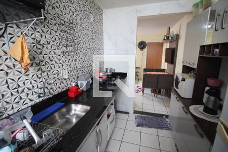 Cozinha e Área de Serviço de apartamento para alugar com 2 quartos, 50m² em Diamante, Belo Horizonte