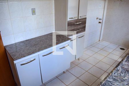 Cozinha - Armários de apartamento para alugar com 1 quarto, 37m² em Jardim Irajá, Ribeirão Preto