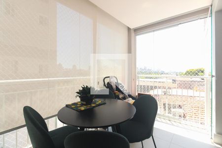 Varanda  de apartamento à venda com 2 quartos, 47m² em Cidade Mãe do Céu, São Paulo