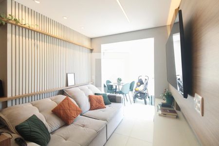 Sala  de apartamento à venda com 2 quartos, 47m² em Cidade Mãe do Céu, São Paulo