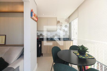 Varanda  de apartamento à venda com 2 quartos, 47m² em Cidade Mãe do Céu, São Paulo