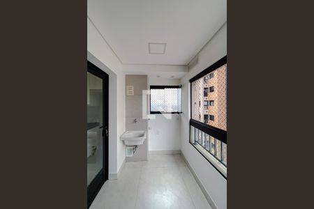 Varanda da Sala de apartamento à venda com 1 quarto, 40m² em Brás, São Paulo