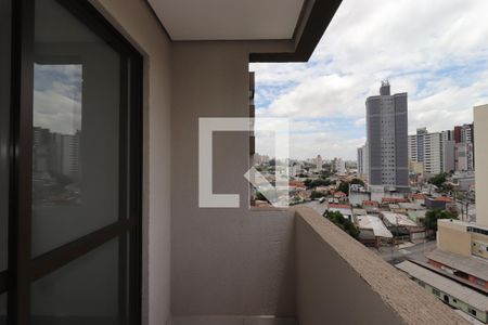 Varanda da Sala de apartamento à venda com 2 quartos, 55m² em Parque das Nações, Santo André