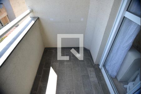 Varanda da Sala de apartamento à venda com 2 quartos, 60m² em Silveira, Santo André