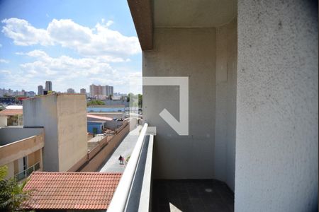 Varanda da Sala de apartamento à venda com 2 quartos, 60m² em Silveira, Santo André