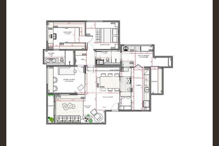 Apartamento à venda com 2 quartos, 125m² em Chácara Itaim, São Paulo