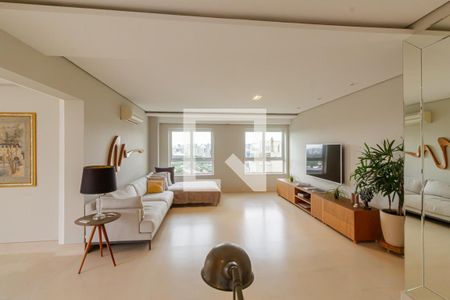 Sala  de apartamento para alugar com 2 quartos, 290m² em Indianópolis, São Paulo