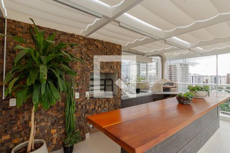 Varanda Sala  de apartamento para alugar com 2 quartos, 290m² em Indianópolis, São Paulo