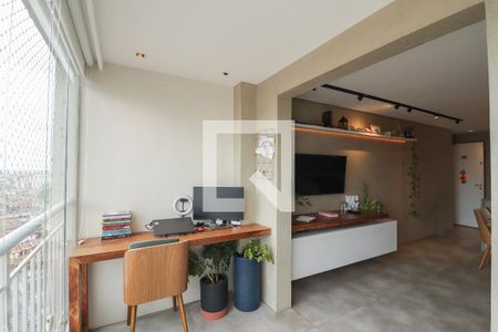 Sala de apartamento para alugar com 2 quartos, 67m² em Vila Dom Pedro Ii, São Paulo