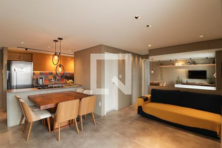 Sala de apartamento para alugar com 2 quartos, 67m² em Vila Dom Pedro Ii, São Paulo