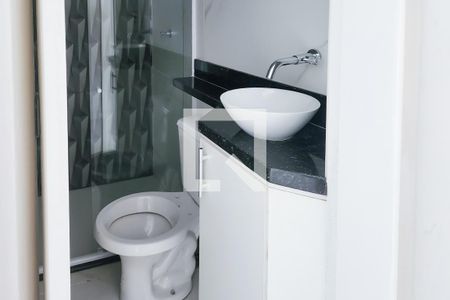 Banheiro de apartamento à venda com 1 quarto, 30m² em Lapa, Rio de Janeiro