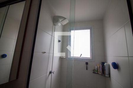 Banheiro da Suíte de apartamento para alugar com 1 quarto, 29m² em Jardim Caravelas, São Paulo