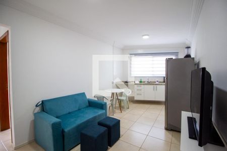 Sala  de apartamento para alugar com 1 quarto, 36m² em Jardim Vila São Domingos, Sorocaba