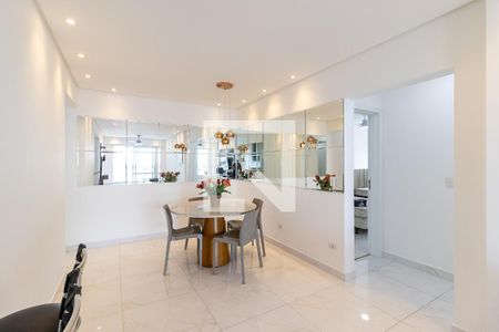 Sala de apartamento para alugar com 3 quartos, 116m² em Vila Tupi, Praia Grande