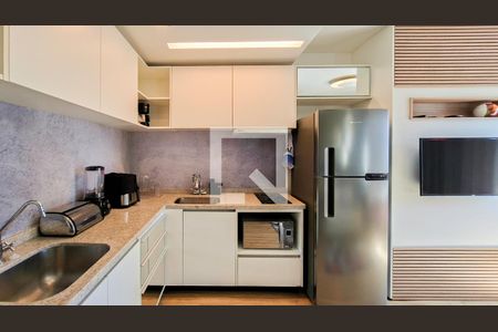 Sala/Cozinha de apartamento para alugar com 1 quarto, 65m² em Funcionários, Belo Horizonte