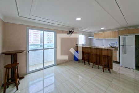 Área comum - Salão de festas de apartamento para alugar com 2 quartos, 72m² em Vila Assuncao, Praia Grande