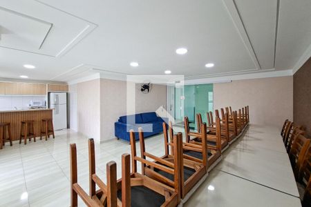Área comum - Salão de festas de apartamento para alugar com 2 quartos, 72m² em Vila Assuncao, Praia Grande