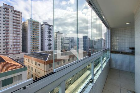Sacada  de apartamento para alugar com 2 quartos, 72m² em Vila Assuncao, Praia Grande