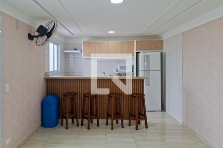 Área comum - Salão de festas de apartamento para alugar com 2 quartos, 72m² em Vila Assuncao, Praia Grande