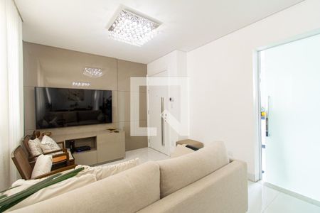 Sala de apartamento à venda com 3 quartos, 88m² em Sion, Belo Horizonte
