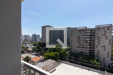 Varanda de kitnet/studio à venda com 1 quarto, 20m² em Indianópolis, São Paulo