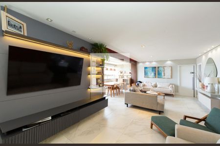 Sala de apartamento para alugar com 4 quartos, 150m² em Buritis, Belo Horizonte