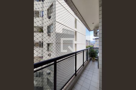 Varanda de apartamento para alugar com 2 quartos, 90m² em Maracanã, Rio de Janeiro