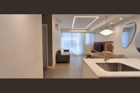 Sala de apartamento para alugar com 2 quartos, 61m² em Trindade, Florianópolis