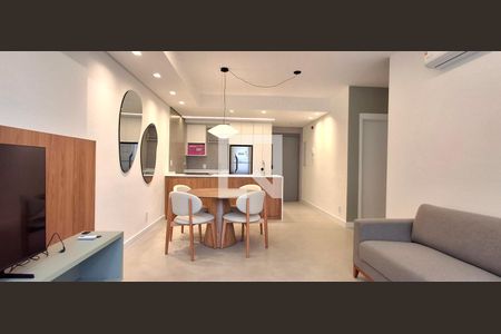 Sala de apartamento para alugar com 2 quartos, 61m² em Trindade, Florianópolis