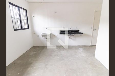 Sala/Cozinha de apartamento à venda com 2 quartos, 32m² em Parque da Mooca, São Paulo