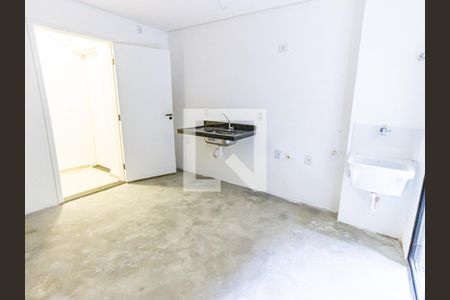 Sala/Cozinha de apartamento à venda com 1 quarto, 30m² em Parque da Mooca, São Paulo