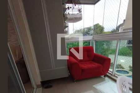 Varanda da Sala de apartamento à venda com 3 quartos, 71m² em Jacarepaguá, Rio de Janeiro